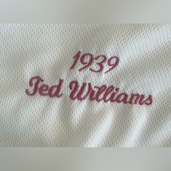Ted Williams Boston Red Sox Mitchell & Ness Cooperstown Collection Jersey - Picture 4 of 13